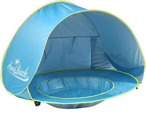 Monobeach Baby Beach Tent Pop Up Portable Shade Pool for Infant ...