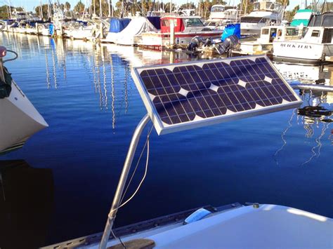 Curran's Captain's Log: DIY: Solar panels for boats | Sailboat interior ...