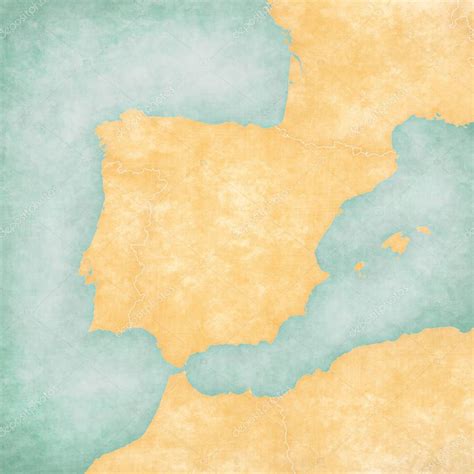 Mapa Da Peninsula Iberica