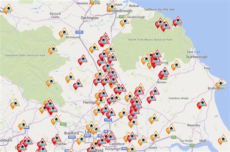 65 flood warnings around North Yorkshire | YorkMix