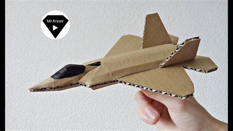 How to make a plane from a cardboard? | Поделки из бумаги, Простые ...