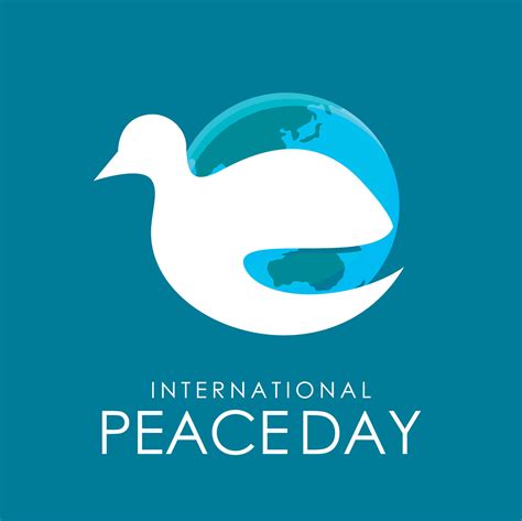 flat international day of peace poster template vector 26994361 Vector Art at Vecteezy