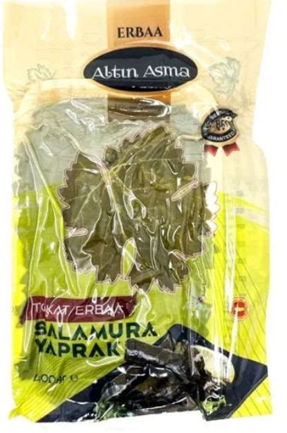 Turkish Food Market. TURKISH Tokat Grape leaves 400g Vacuum pack