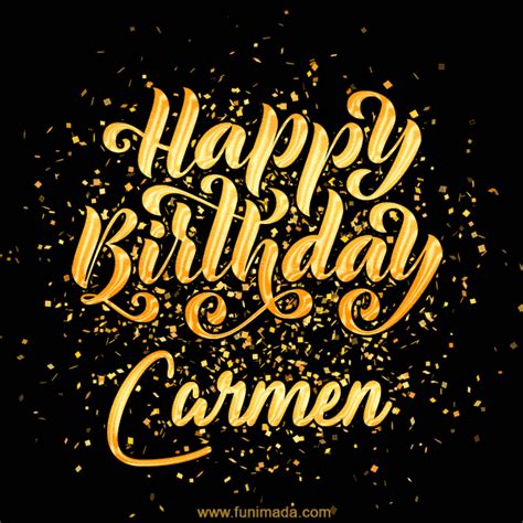 Recolectar 94+ images feliz cumpleaños mari carmen gif - Viaterra.mx