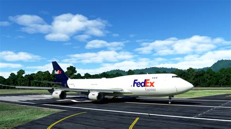 Boeing 747-8 BCF Fedex Cargo 4K [No mirroring] for Microsoft Flight Simulator | MSFS