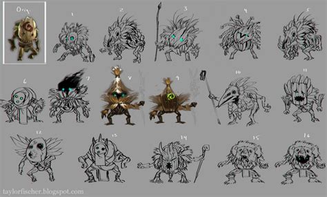 Boggart Variants by Beastysakura on DeviantArt