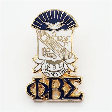 Phi Beta Sigma Crest Lapel Pin-PBSpin