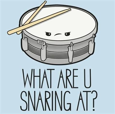 That Drum and Percussion Blog — Why do I find this so funny 😂 | Band jokes, Drummer humor, Band puns