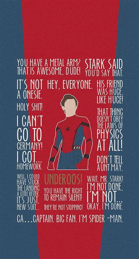 1080P free download | Spiderman, avengers, civil war, marvel, quotes, sayings, tom holland, HD ...