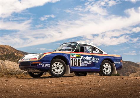 The German Rally Unicorn: An Original Porsche 959 Paris-Dakar Racer