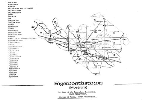 Maps & Townlands, Placenames - Logainm — PARISHES of St. MARY'S