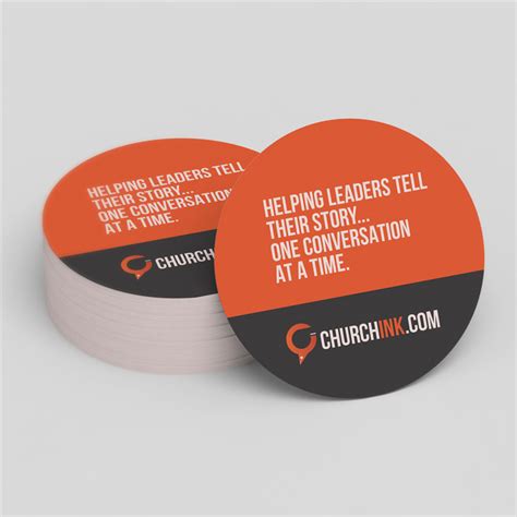 ChurchINK.com Round Card Printing