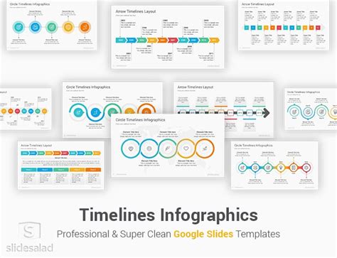 Timelines Diagrams Google Slides Presentation Template - SlideSalad