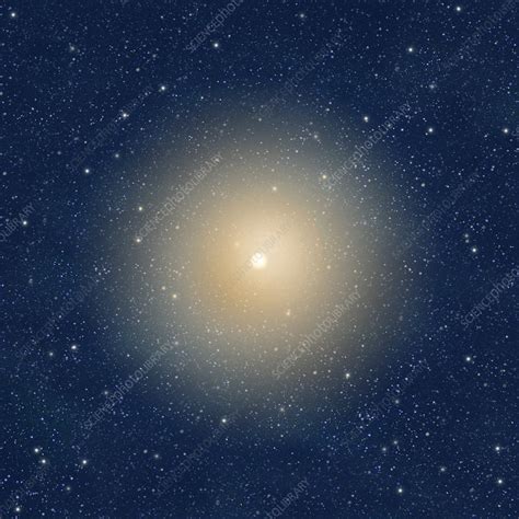 Elliptical galaxy - Stock Image - C043/2252 - Science Photo Library