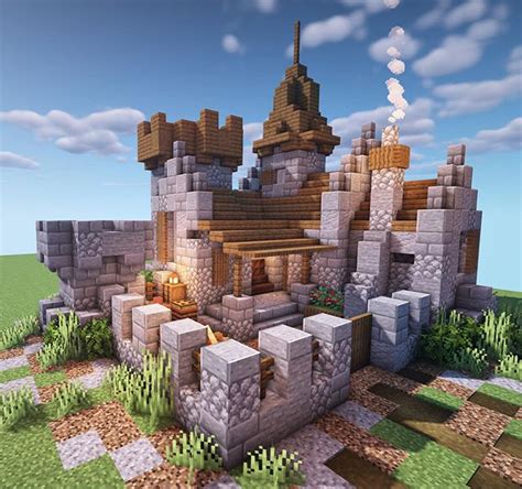 MythicalSausage on Instagram: "I love this tiny castle!!! #minecraft # ...