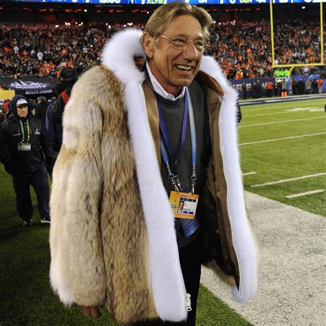 Joe Namath's Fur Coat at Super Bowl 2014 | POPSUGAR Fashion