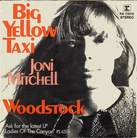 Joni Mitchell – Big Yellow Taxi Lyrics | Genius Lyrics