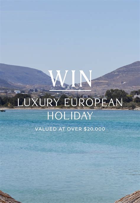 Luxury European Holiday Giveaway – Tigerlily