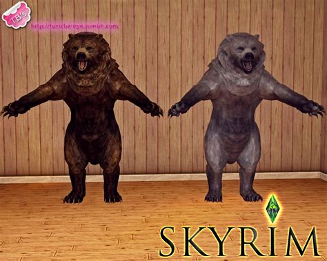 My Sims 3 Blog: Skyrim Wild Animals by Toxic Barbye