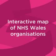 Interactive NHS Wales map button - HEIW