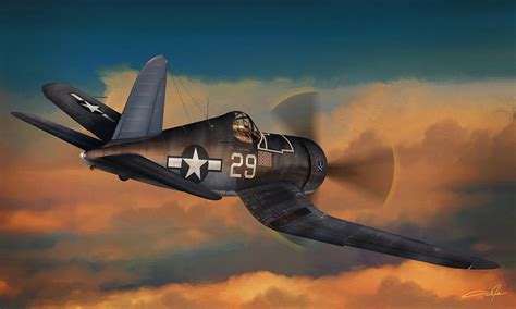 F4u Corsair Painting at PaintingValley.com | Explore collection of F4u Corsair Painting