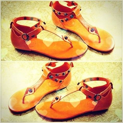 Orange flats. Shop it at lo*****@***** | Orange flats, Heels, Shoes