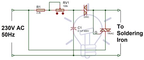 15 Simple Soldering Iron Circuit Diagram | Robhosking Diagram