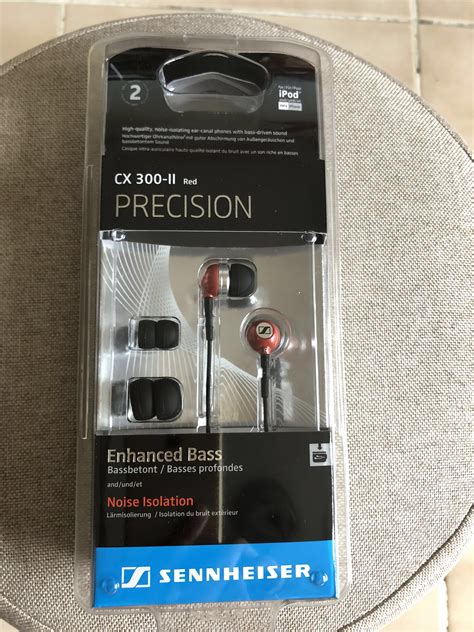 Sennheiser CX 300-II Precision Enhanced Bass, Audio, Headphones & Headsets on Carousell