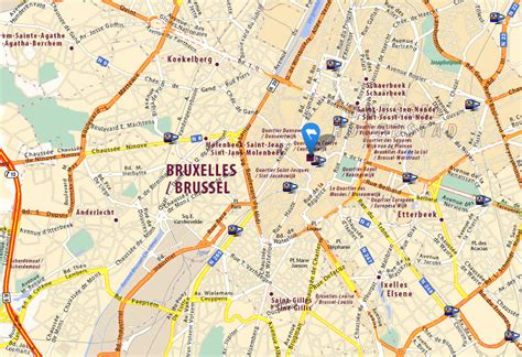 Bruxelles Map