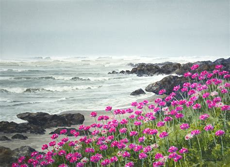 Gray Seas & Sea Pink - The Jeffrey Hull Gallery - Original Paintings ...