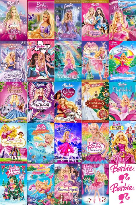 All Barbie Movies (2001 - 2013) - Barbie Movies Photo (33294679) - Fanpop