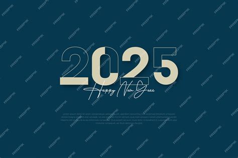 Premium Vector | Happy new year 2025 design template 2025 new year ...