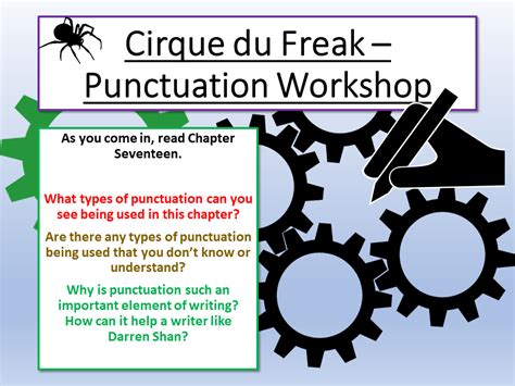 Cirque du Freak | Teaching Resources