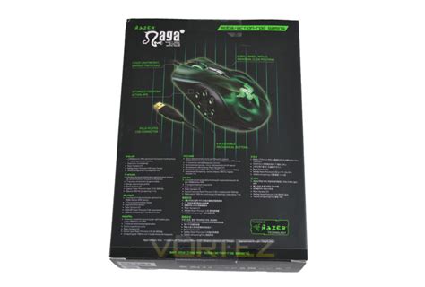 Razer Naga Hex Gaming Mouse Review - Packaging & Accessories