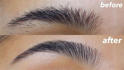 HOW TO GROOM + SHAPE YOUR EYEBROWS! (super easy + at home) - YouTube