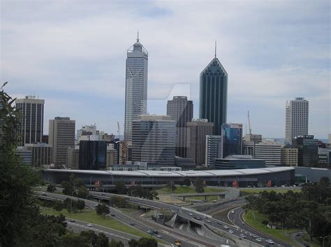 Perth Skyline by Gabi-Photos on DeviantArt