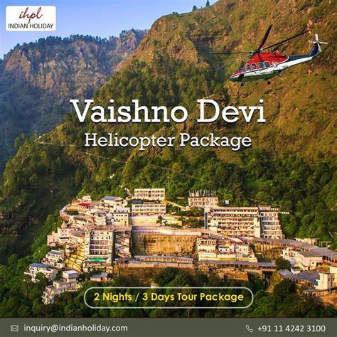 Vaishno Devi Helicopter Package | Vaishno devi, Mata vaishno devi, Day ...