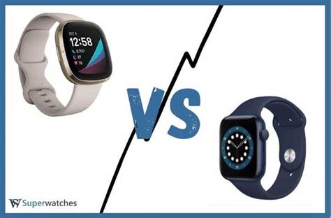 Apple Watch 6 vs. Fitbit Sense