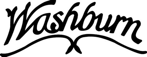 WASHBURN GUITARS DECAL / STICKER 01