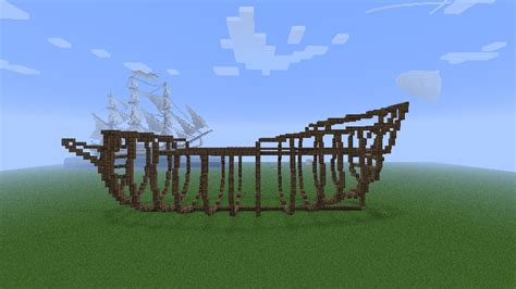 Pirate Ship Minecraft Blueprints