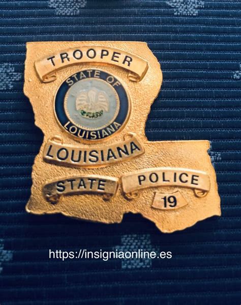 Louisiana State Police badge | State police, Police badge, Police