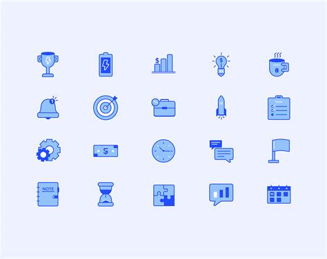 Productivity Icon Set on Behance