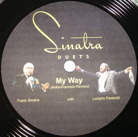 Frank Sinatra, Luciano Pavarotti, Willie Nelson – My Way (2016, Lathe ...