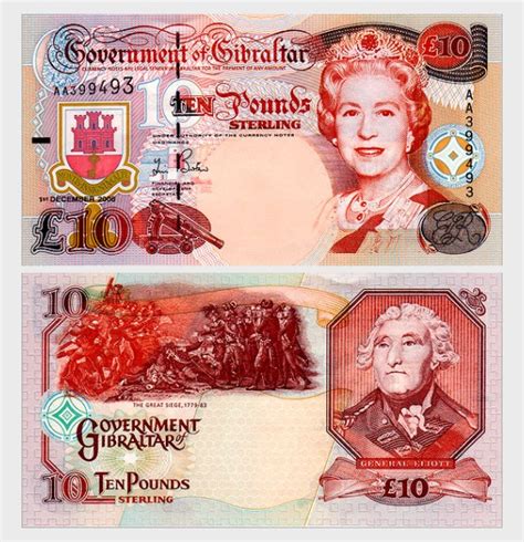 2006 £10 Banknote | Gibraltar Banknotes | Worldwide Stamps, Coins, Banknotes and Accessories for ...