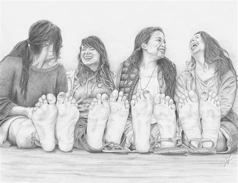 Pencil Sketch Best Friends - pencildrawing2019