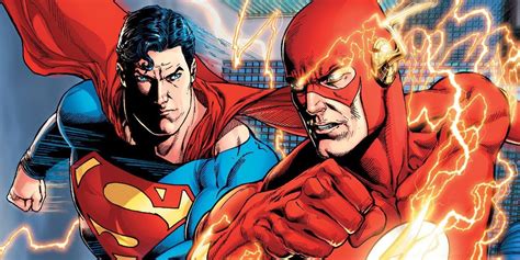 DC Confirms Who's Faster: Flash or Superman? | Screen Rant