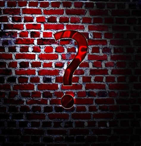 Question Mark Wall Punctuation · Free image on Pixabay