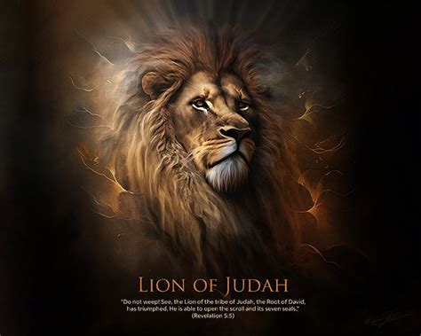 Lion of the Tribe of Judah matte Print Christian Wall Art Christian ...