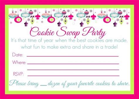 How to Throw a Cookie Swap Party | Miss Information