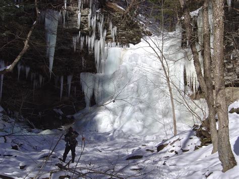 right branch second fall | winter waterfall near Wellsboro P… | Flickr